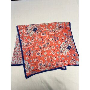 Ralph Lauren Home Coral Floral Print Cotton Pillow Sham